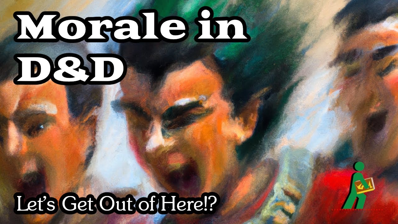 Morale in D&D | Let’s Get Out of Here!? | Wandering DMs S05 E16 episode artwork