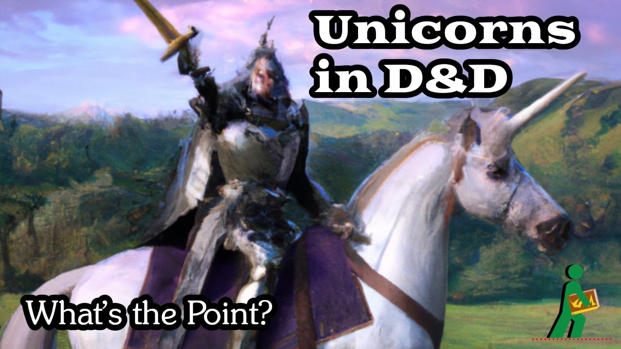 Unicorns in D&D | What’s the Point? | Wandering DMs S05 E19 episode artwork