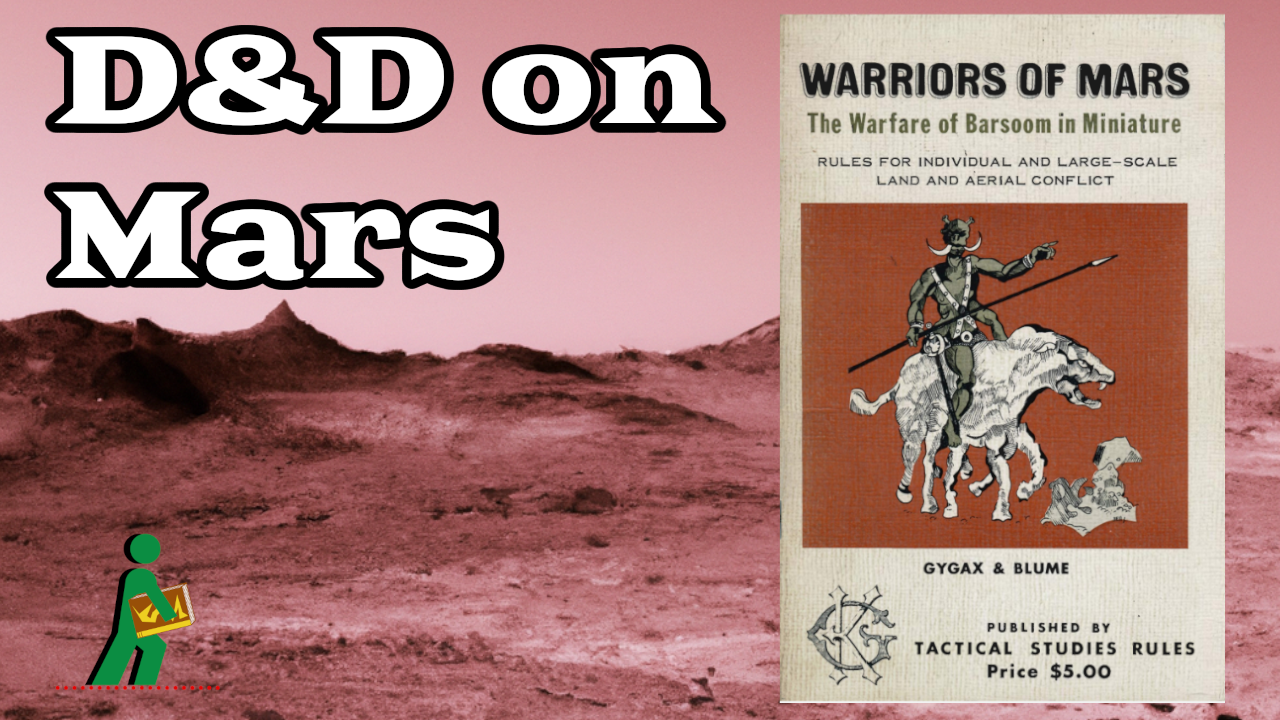 D&D on Mars | The Warriors of Mars | Wandering DMs S05 E25 episode artwork