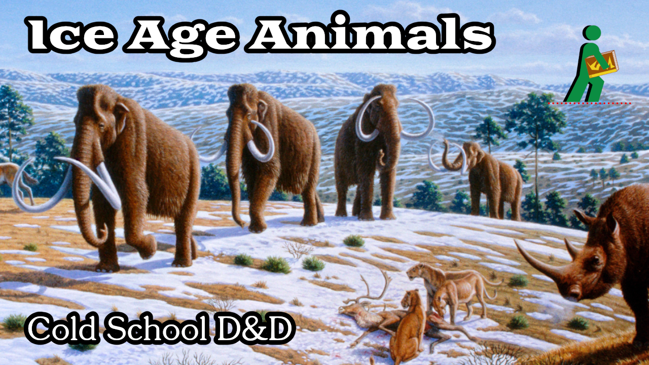 Ice Age Animals | Cold School D&D | Wandering DMs S06 E03 episode artwork
