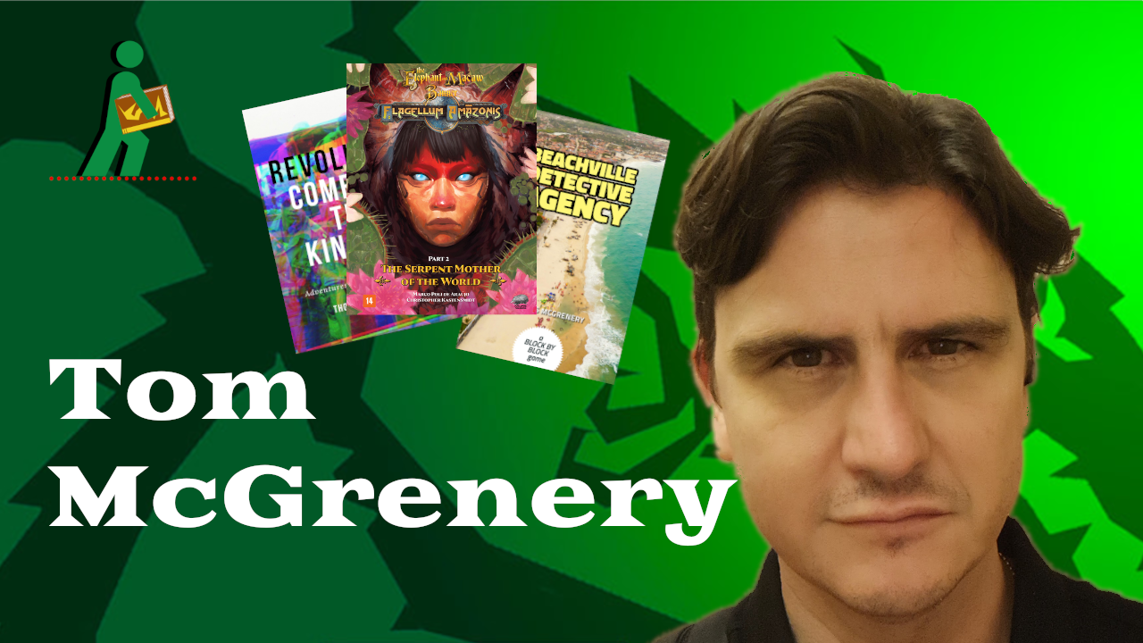 Tom McGrenery | OSR and Story Games | Wandering DMs S07 E09 episode artwork