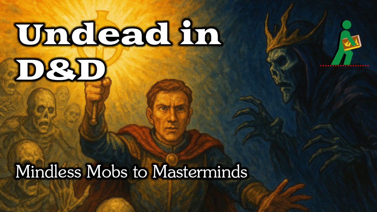 Undead in D&D | Mindless Mobs to Masterminds | Wandering DMs S07 E28 episode artwork