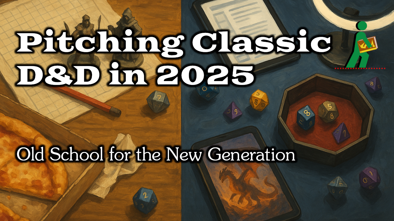 Pitching Classic D&D in 2025 | Old School for the New Generation | Wandering DMs S07 E33 episode artwork