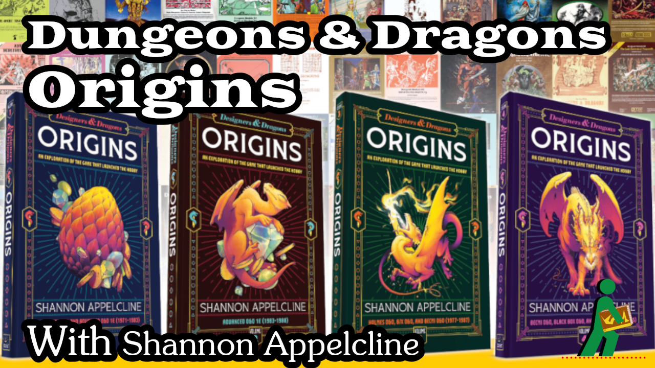 Dungeons & Dragons Origins | With Shannon Appelcline | Wandering DMs S07 E34 episode artwork