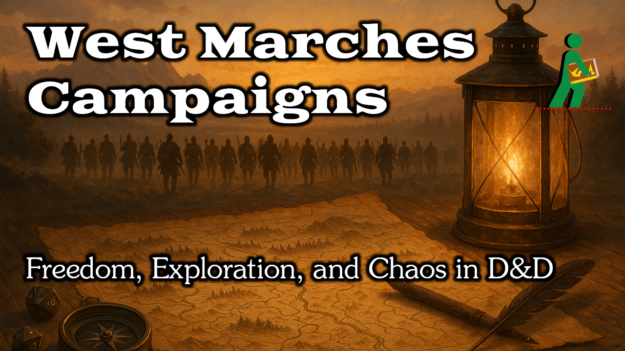West Marches Campaigns | Freedom, Exploration, and Chaos in D&D | Wandering DMs S07 E37 episode artwork