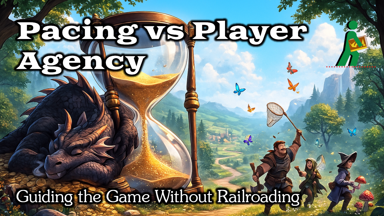 Pacing vs Player Agency | Guiding the Game Without Railroading | Wandering DMs S07 E38