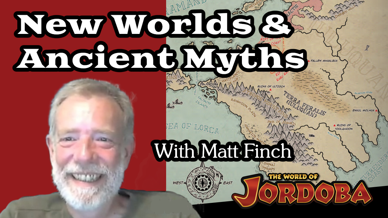 New Worlds & Ancient Myths | With Matt Finch | Wandering DMs S08 E18 episode artwork