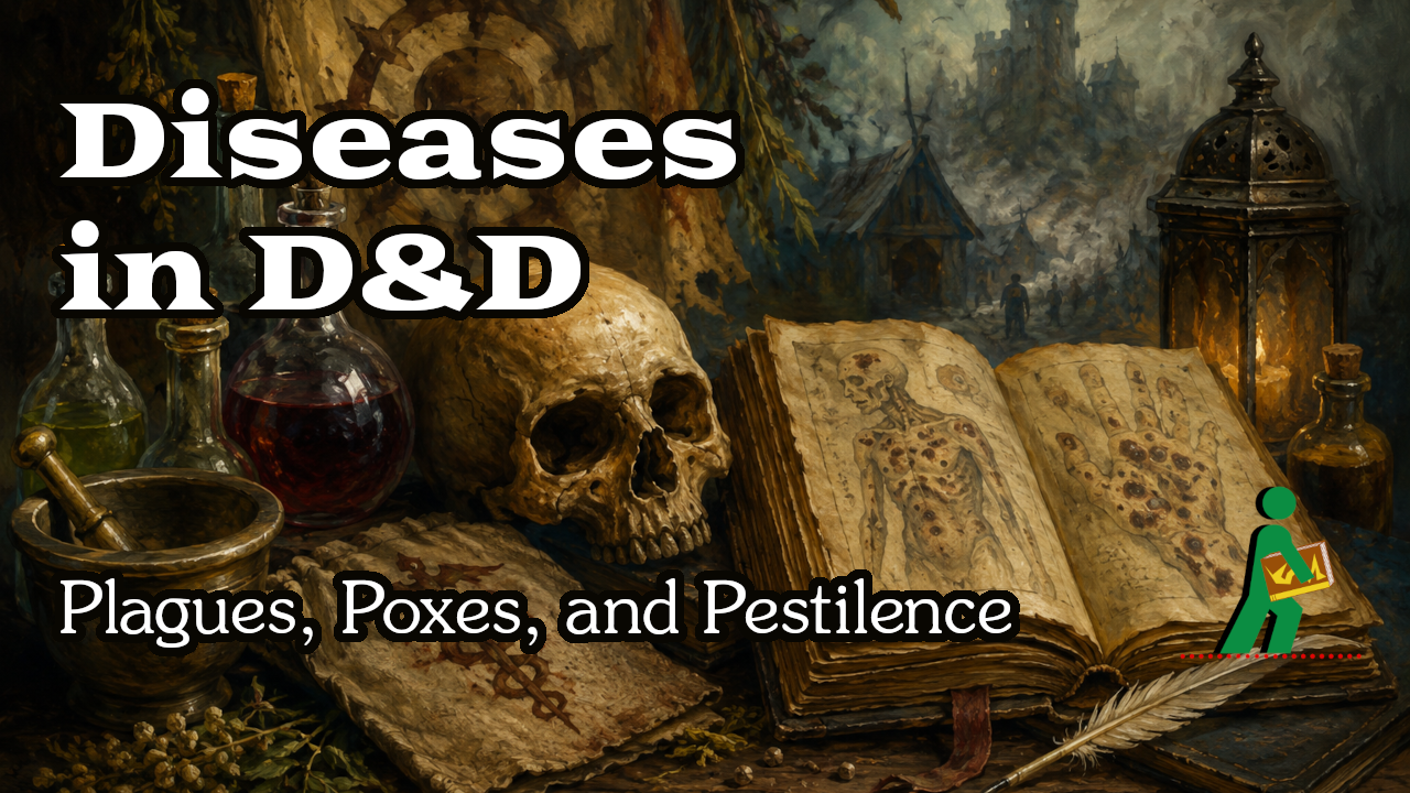 Diseases in D&D | Plagues, Poxes, and Pestilence | Wandering DMs S08 E19 episode artwork