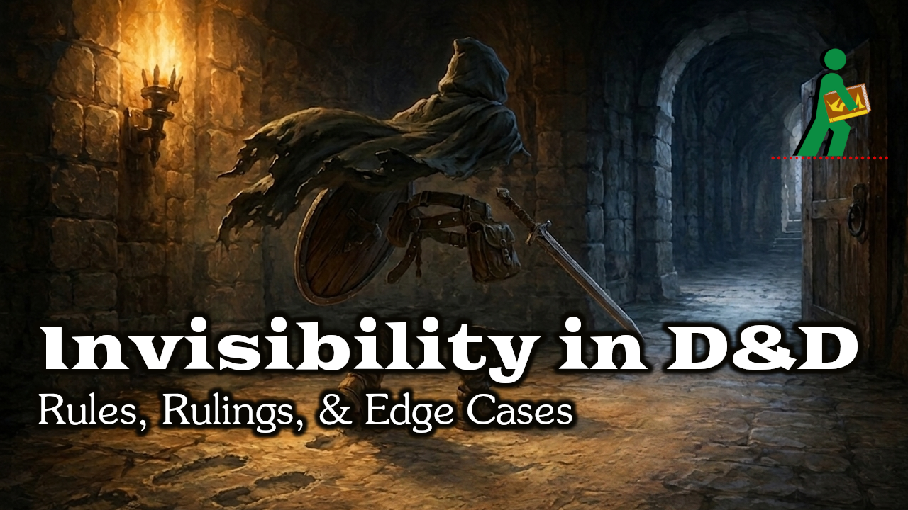 Invisibility in D&D | Rules, Rulings, & Edge Cases | Wandering DMs S8E23 episode artwork