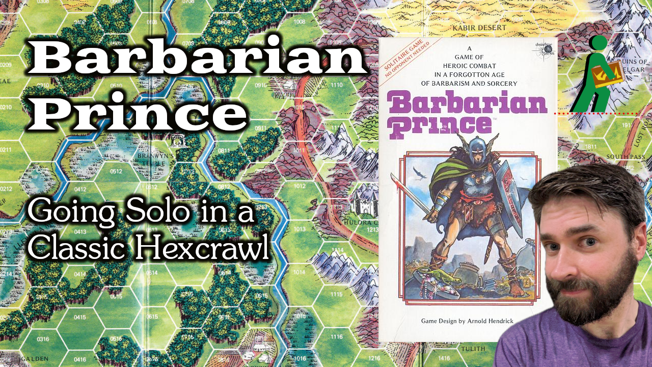 Barbarian Prince | Going Solo in a Classic Hexcrawl | Wandering DMs S8E24 episode artwork